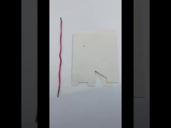 Niestandardowa skrzynka podarunkowa w kształcie domku papierowego Kraft z wnętrzem pustym