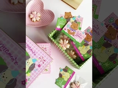 Wiosenna słodka chwila Deser Pudełko Ręcznie narysowane zwierzę wyciągnij szufladę opakowanie