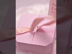 Luksusowy ośmiokątny zestaw zestaw Premium Hexagonal Opakowanie Satynowa wstążka łuki kosmetyczne prezent gotowy