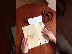 Urocze pudełka z prezentami dla psów, opakowania, uchwyty do ciasteczek, płatki śniegu, chipsy.