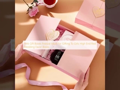 Pink Gift Boxes Festival Ideal For Gifting To Girls High End Red Wedding Favor Boxes