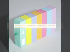 Opakowanie produktów do pielęgnacji skóry Pudełko szuflady Kosmetyczne pudełko podarunkowe na esencję