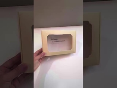 Okienko z papieru, pudełko. Niestandardowe opakowanie z nadrukiem na bieliznę, prezenty i inne.