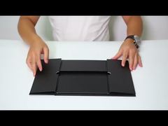 Jednoczęściowe składane pudełko prezentowe, wysokiej jakości sztywny karton z zamknięciem magnetycznym