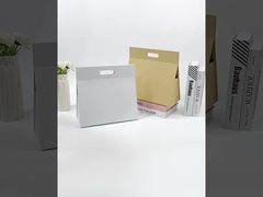 Minimalistyczny zestaw z pudełkiem podarunkowym z jednego kawałka składany opakowanie magnetyczne Premium Karton Festiwal Souvenir Bo