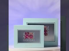 Zestaw pudełka prezentów dla niedźwiedzia Cute Cartoon Window Packaging Transparent Peek Through Design Święto urodzin