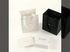 Wykwintne torebki na biżuterię, torby prezentowe, wysokiej jakości papierowe torby z możliwością personalizacji logo