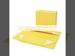 Folding Gift Box Custom Gift Box Ideal For Various Gift Products With Optional Handle