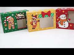 Świąteczne Okno Pudełko Prezentowe Se